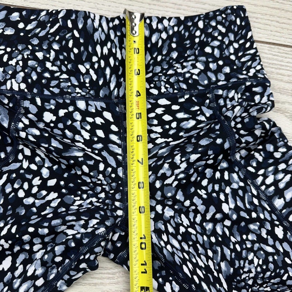 Athleta Womens S Spotty Up For Anything Blue Gray‎ Cropped Leggings Mesh - Picture 8 of 10